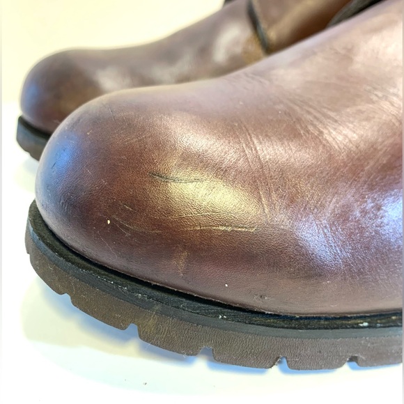 Timberland Brown Leather Boots Sz 14M - Picture 13 of 16